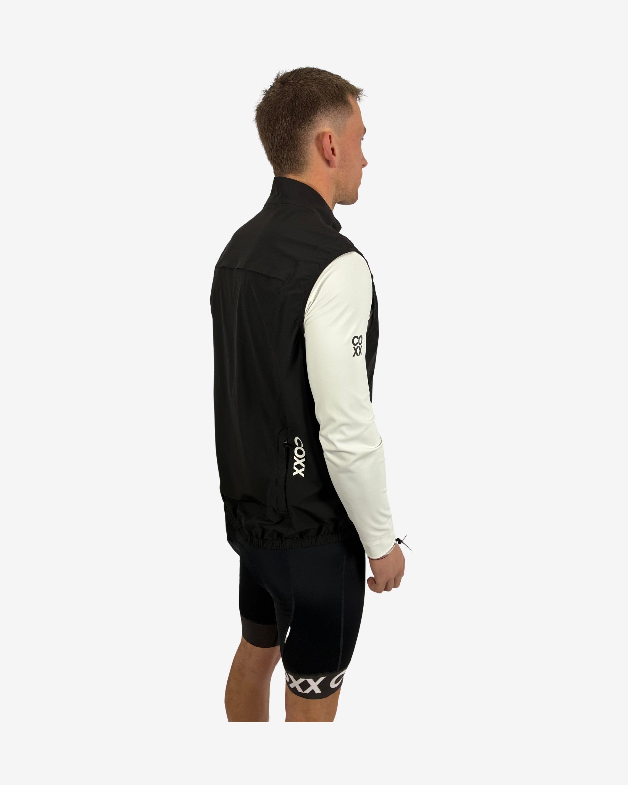 Windproof Gilet - Black