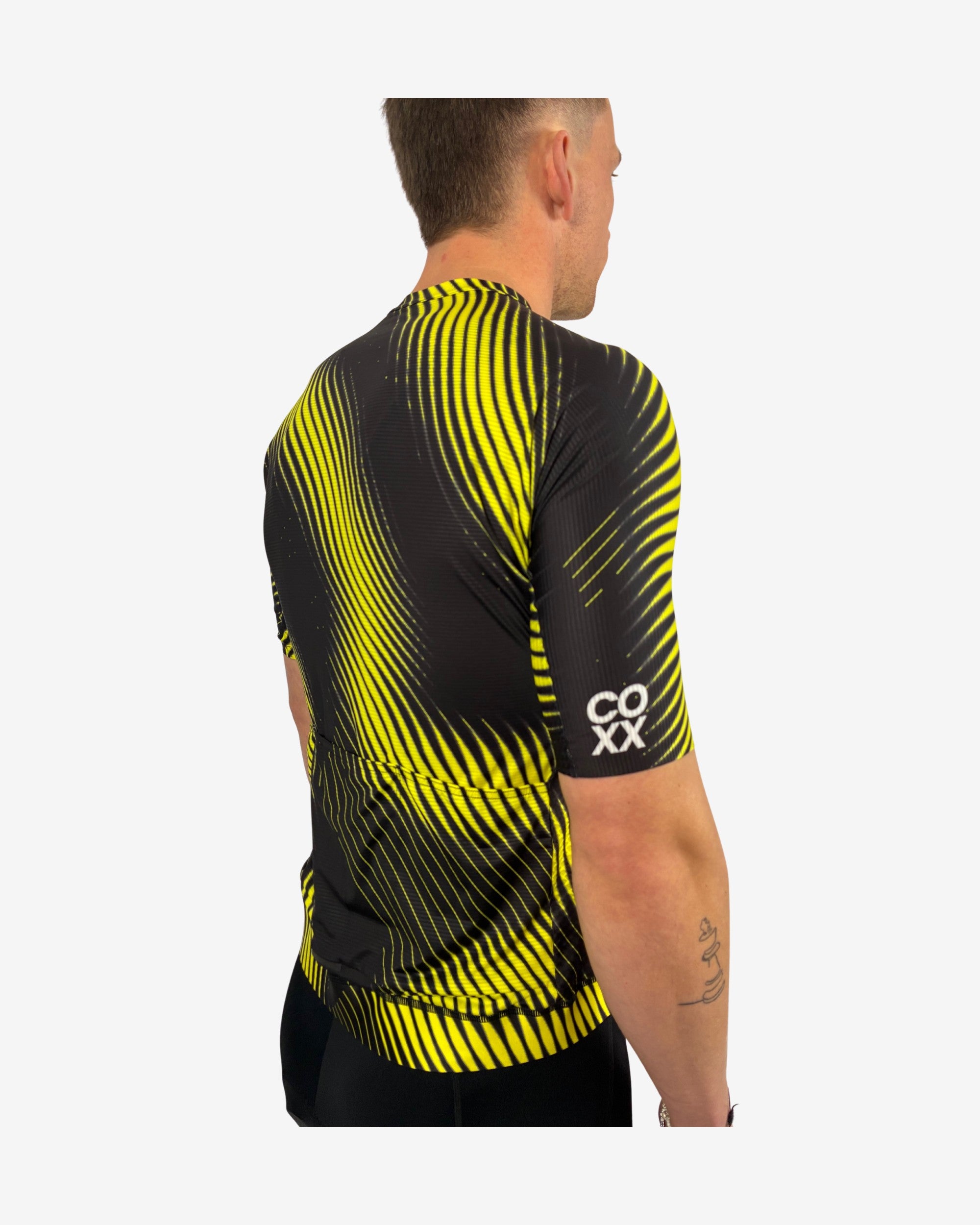 Short Sleeve Jersey - Yellow & Black