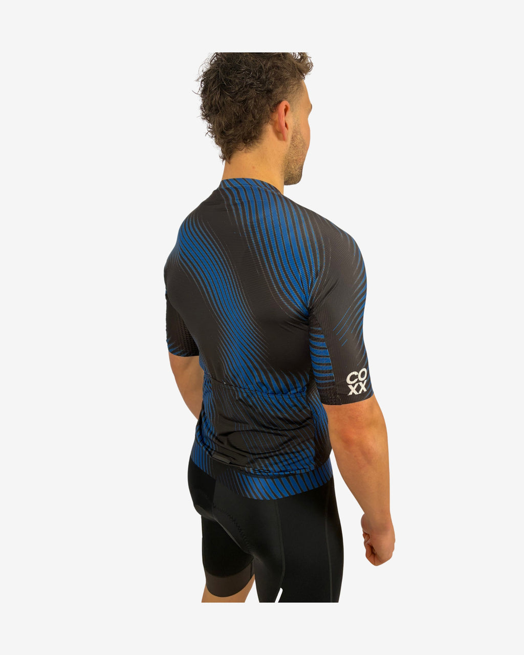 Short Sleeve Jersey - Blue & Black