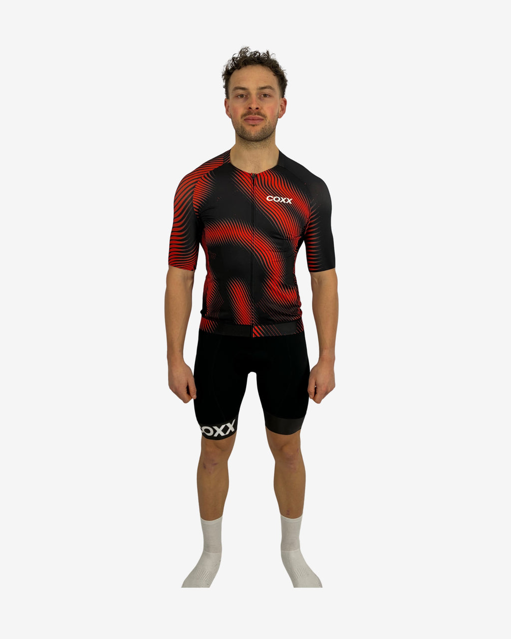 Short Sleeve Jersey - Red & Black