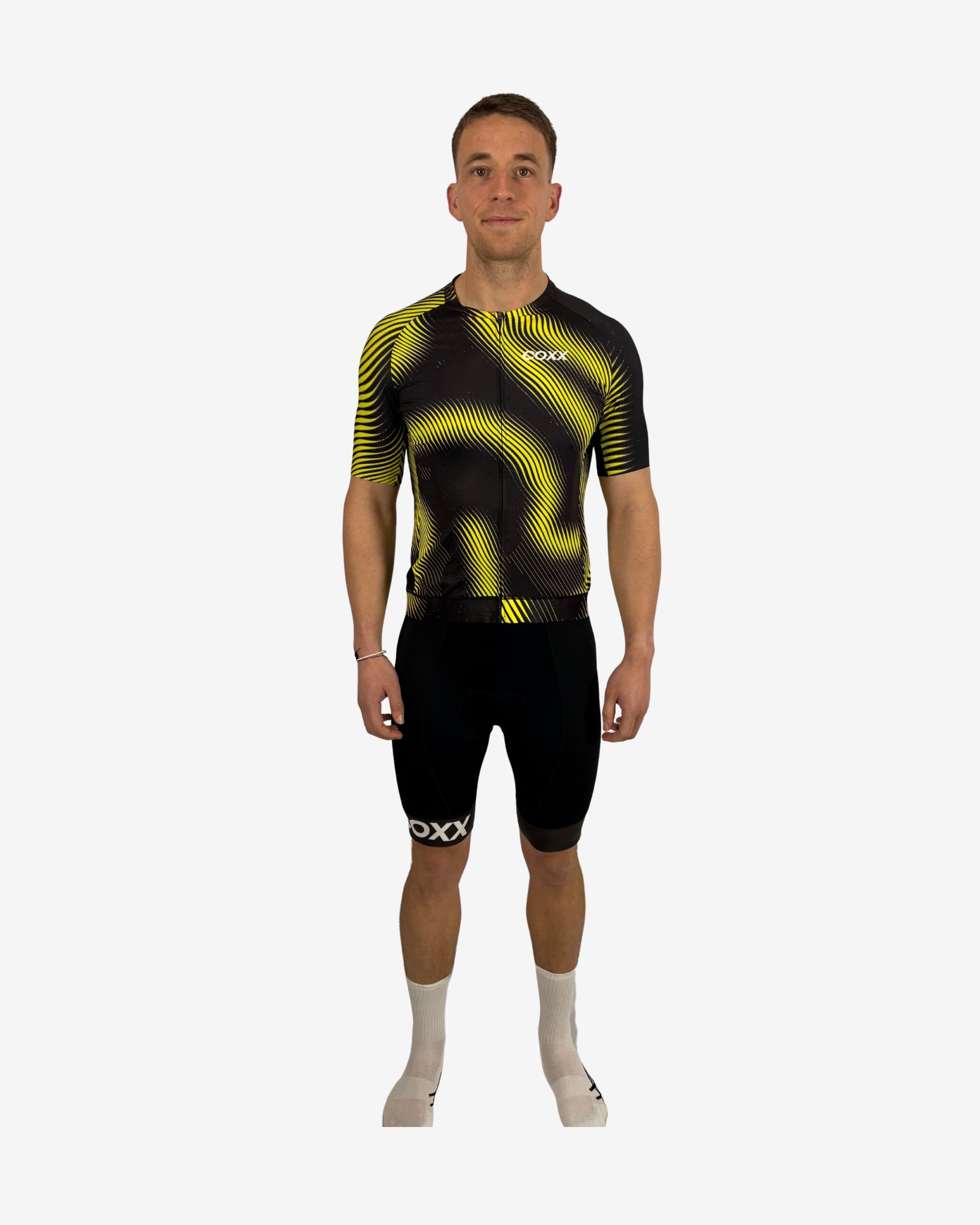 Short Sleeve Jersey - Yellow & Black