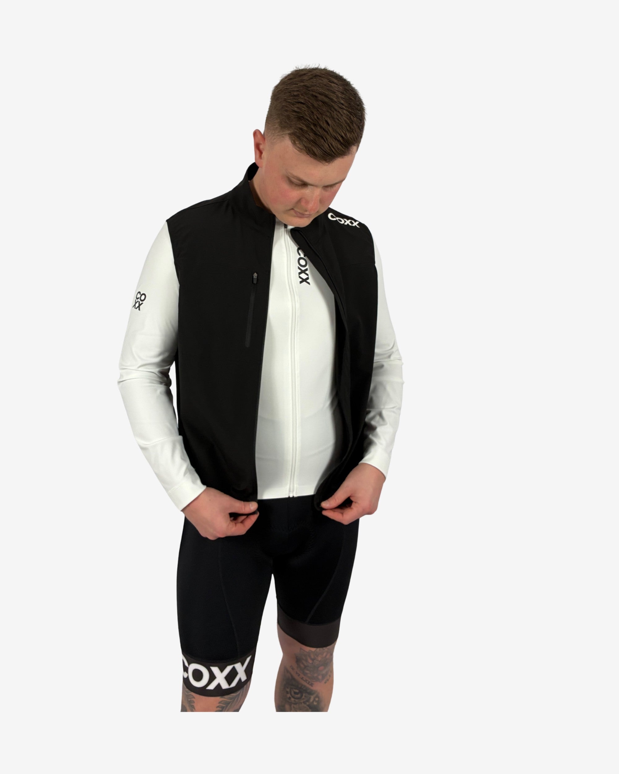 Windproof Gilet - Black