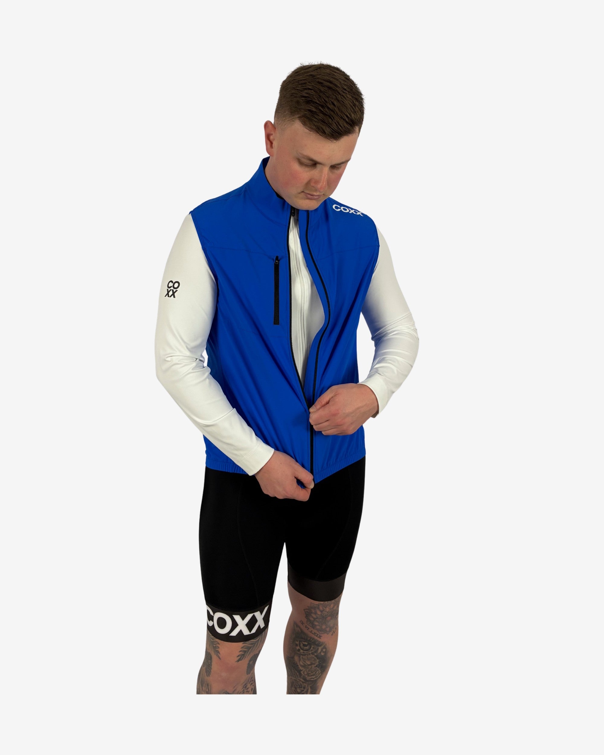 Windproof Gilet - Blue