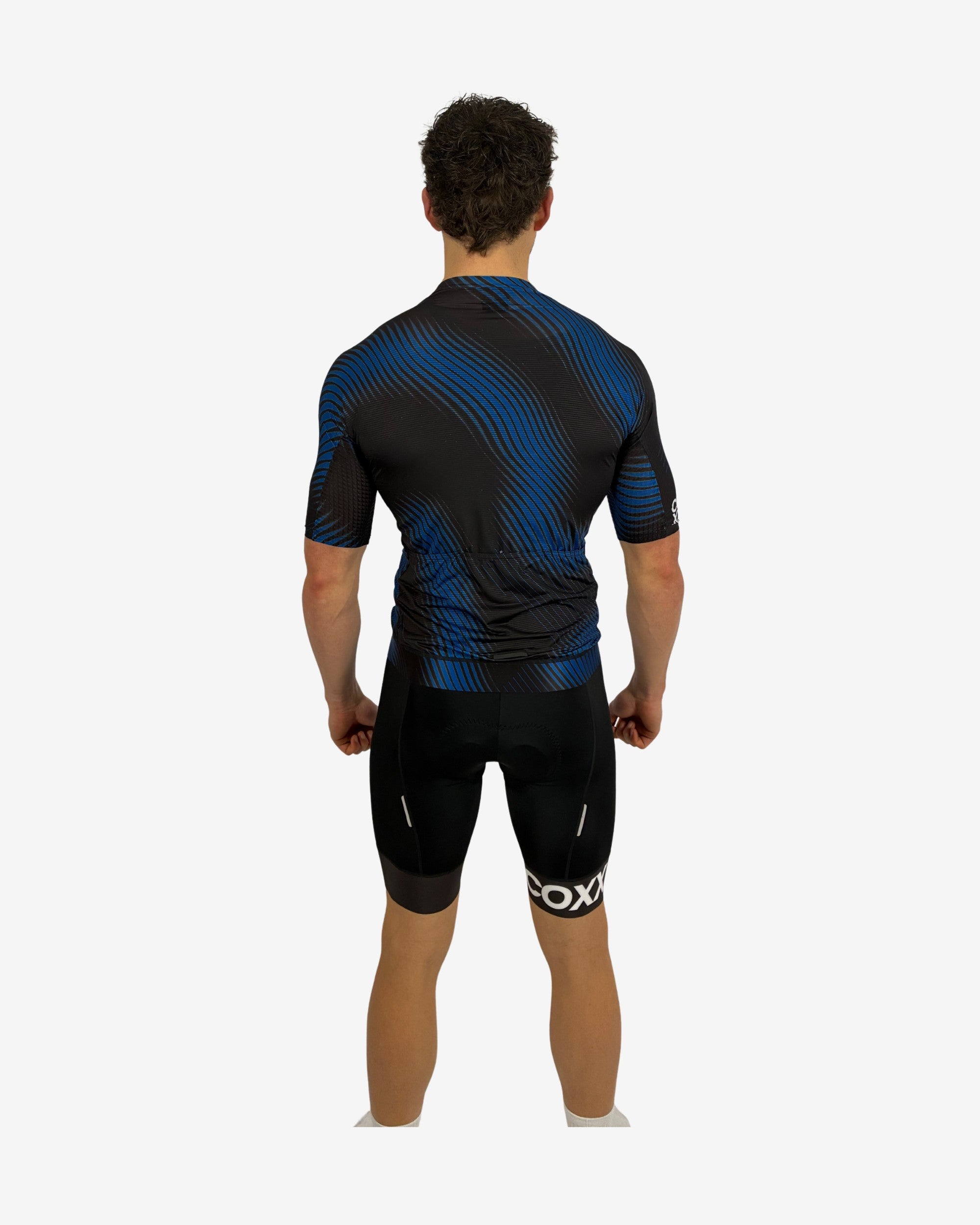Short Sleeve Jersey - Blue & Black