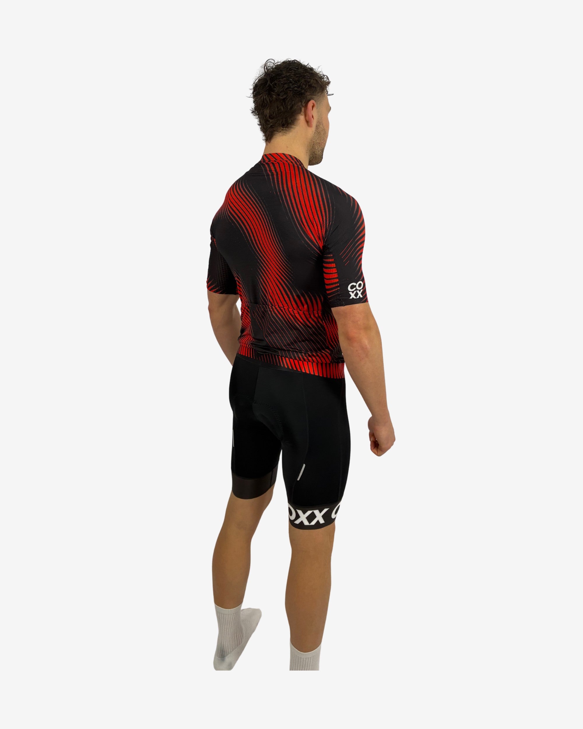 Short Sleeve Jersey - Red & Black