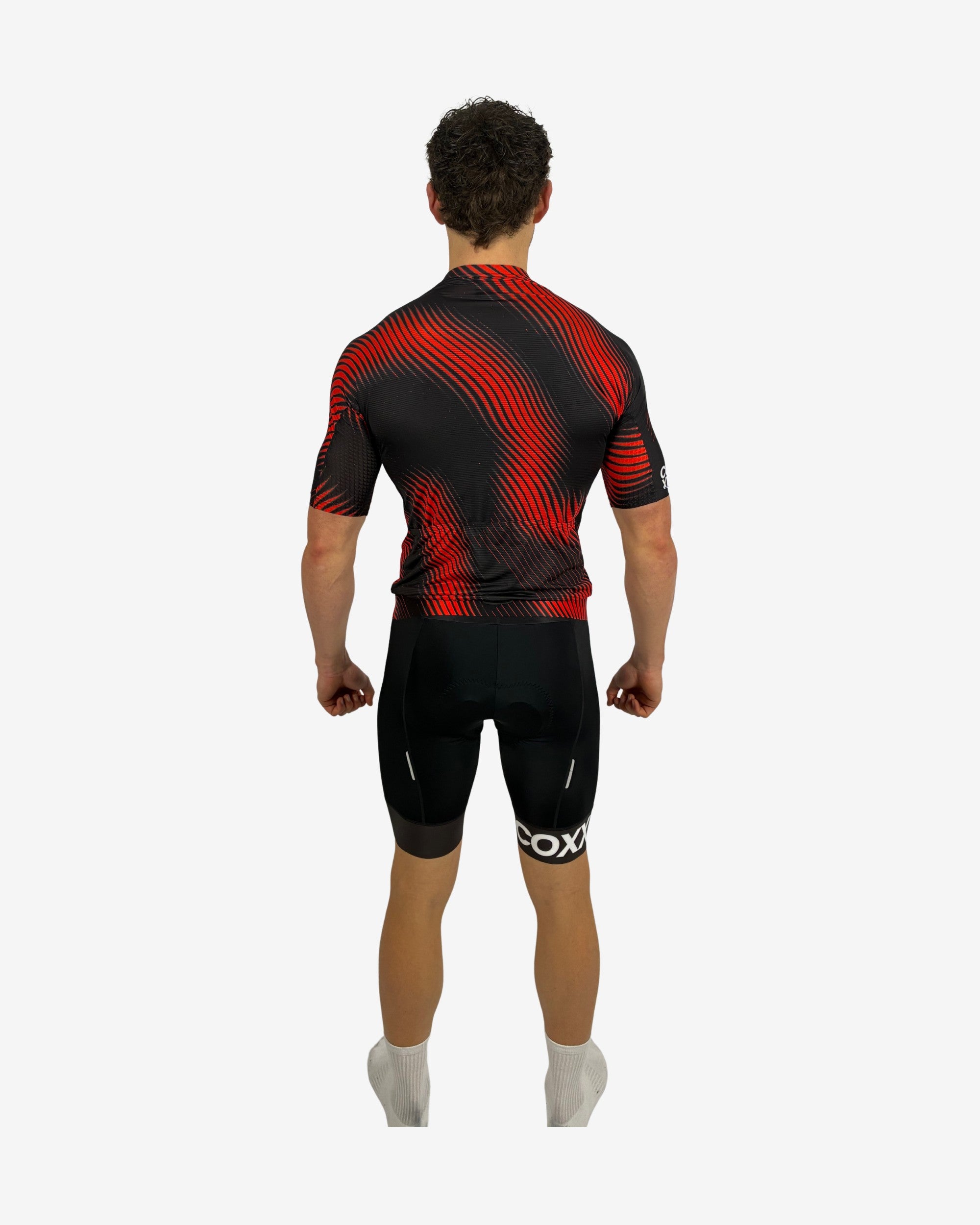 Short Sleeve Jersey - Red & Black