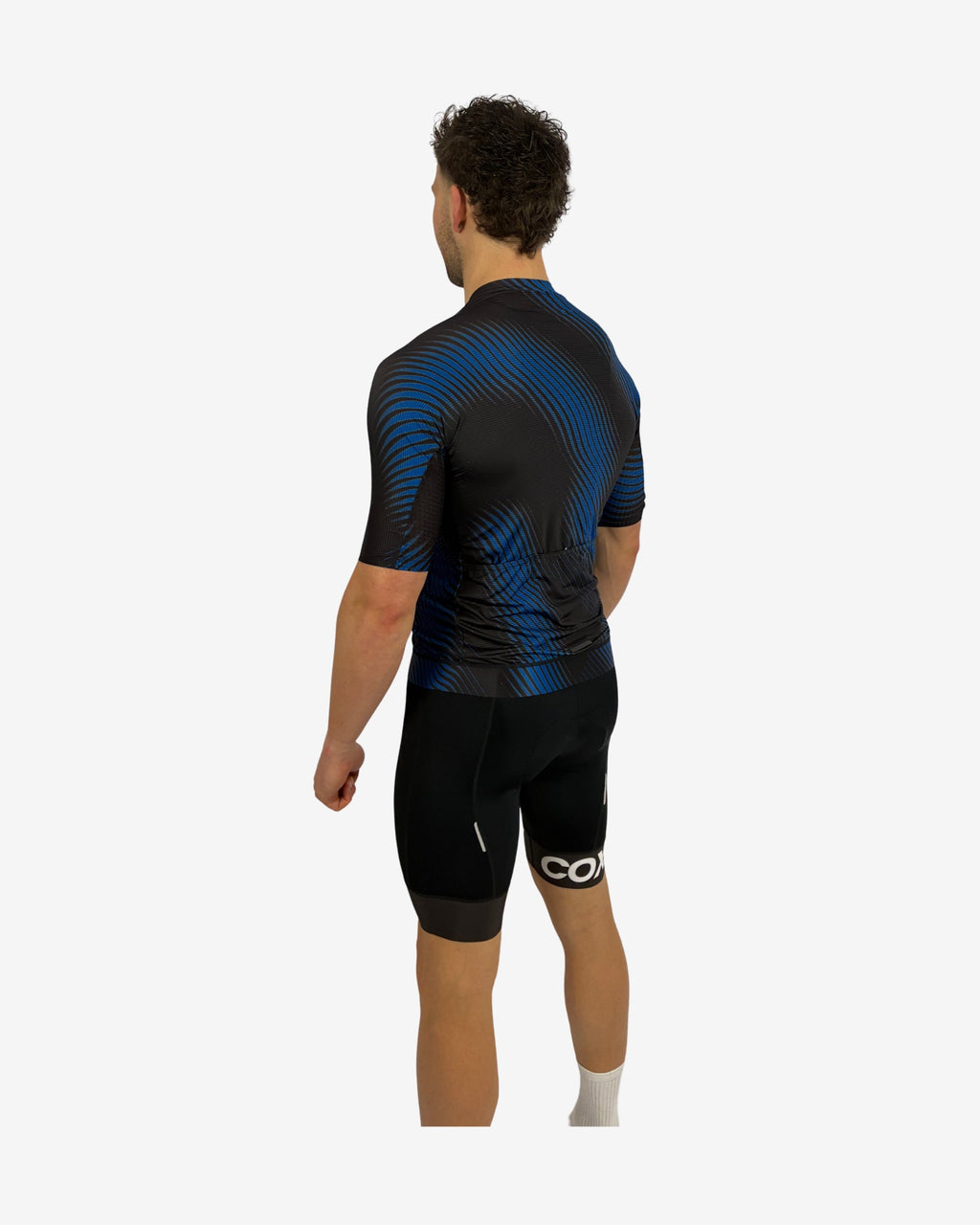 Short Sleeve Jersey - Blue & Black