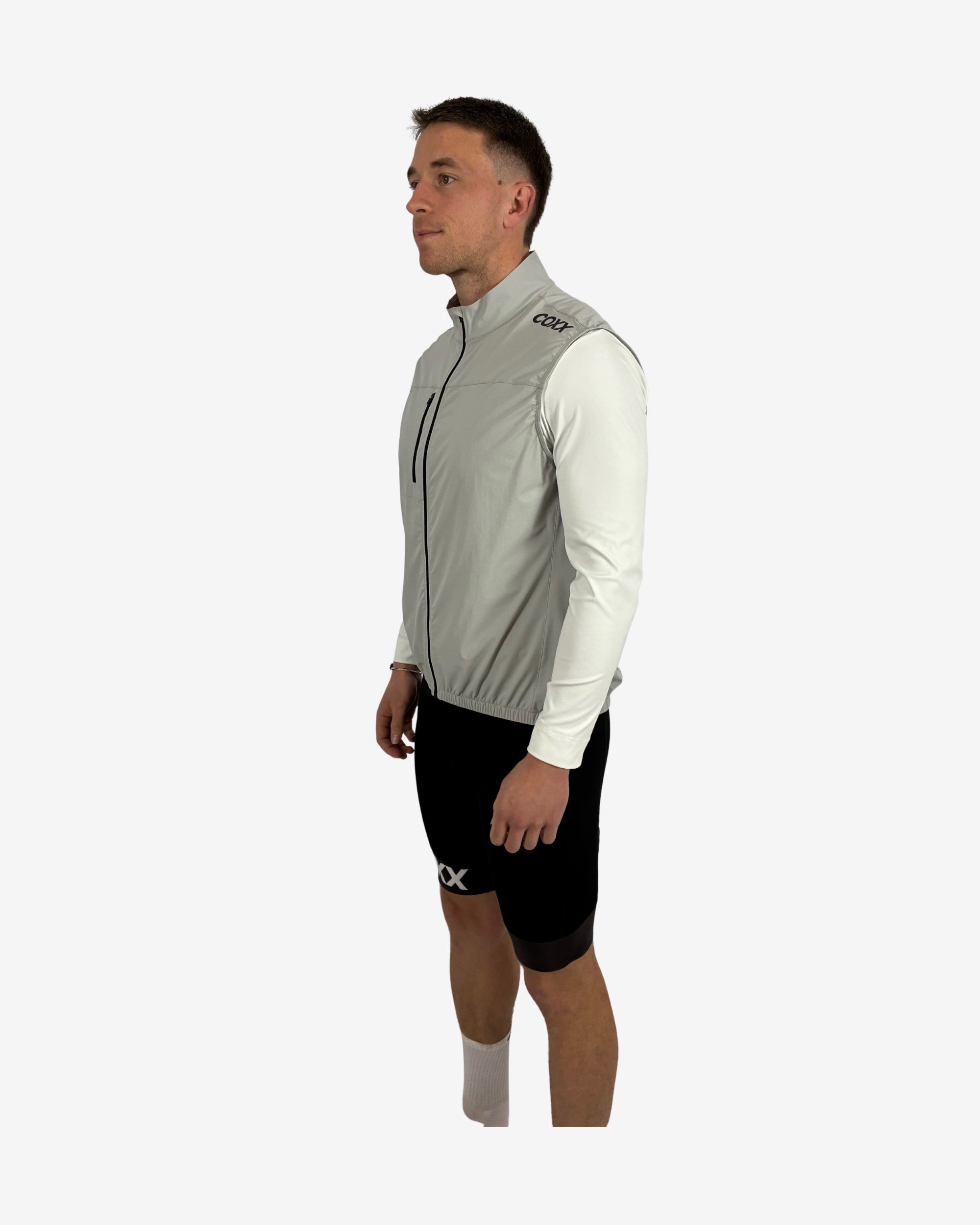 Windproof Gilet - Grey