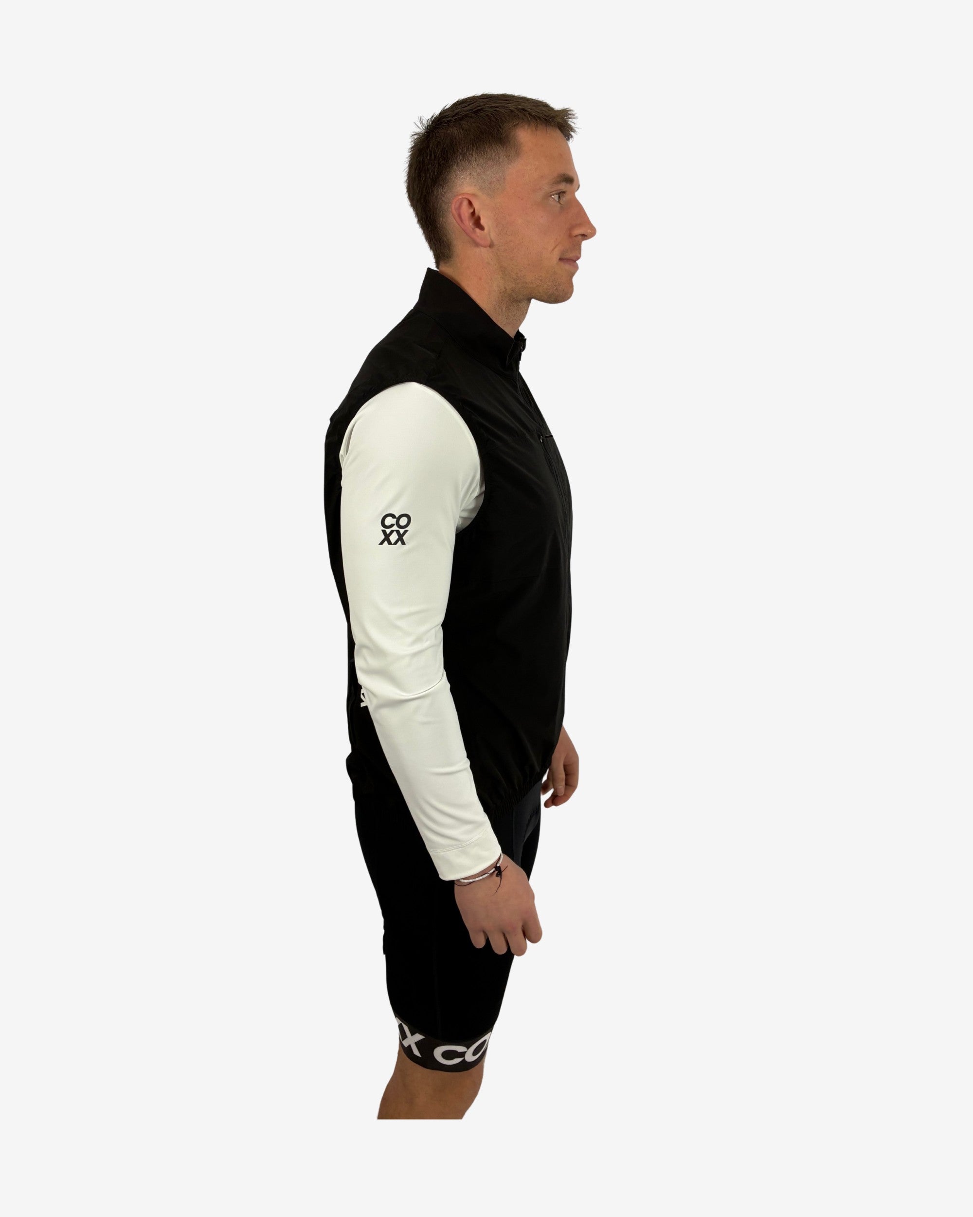 Windproof Gilet - Black