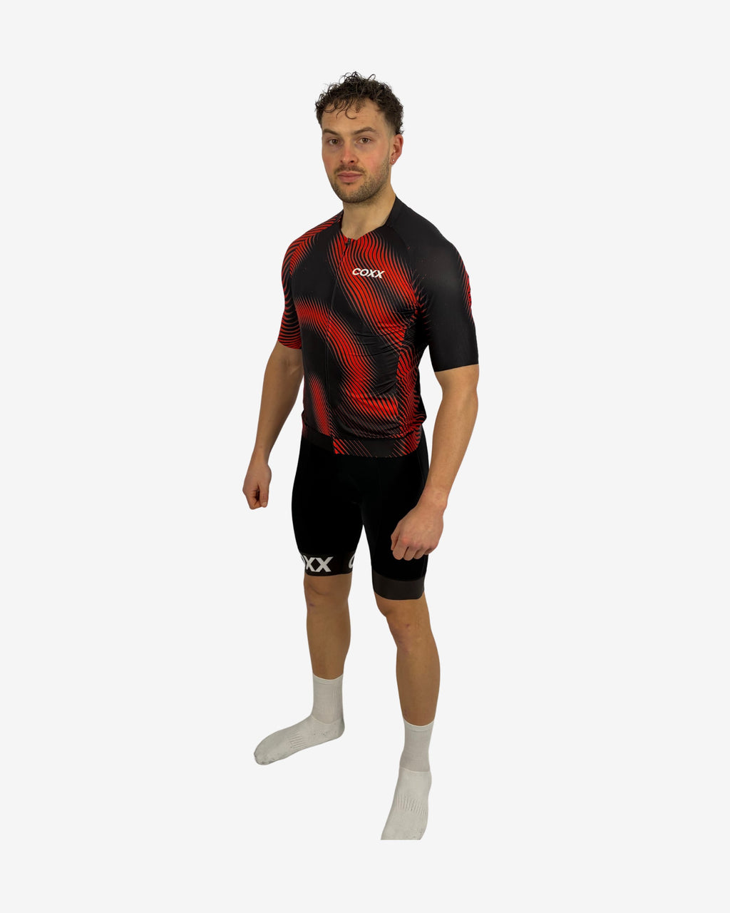 Short Sleeve Jersey - Red & Black