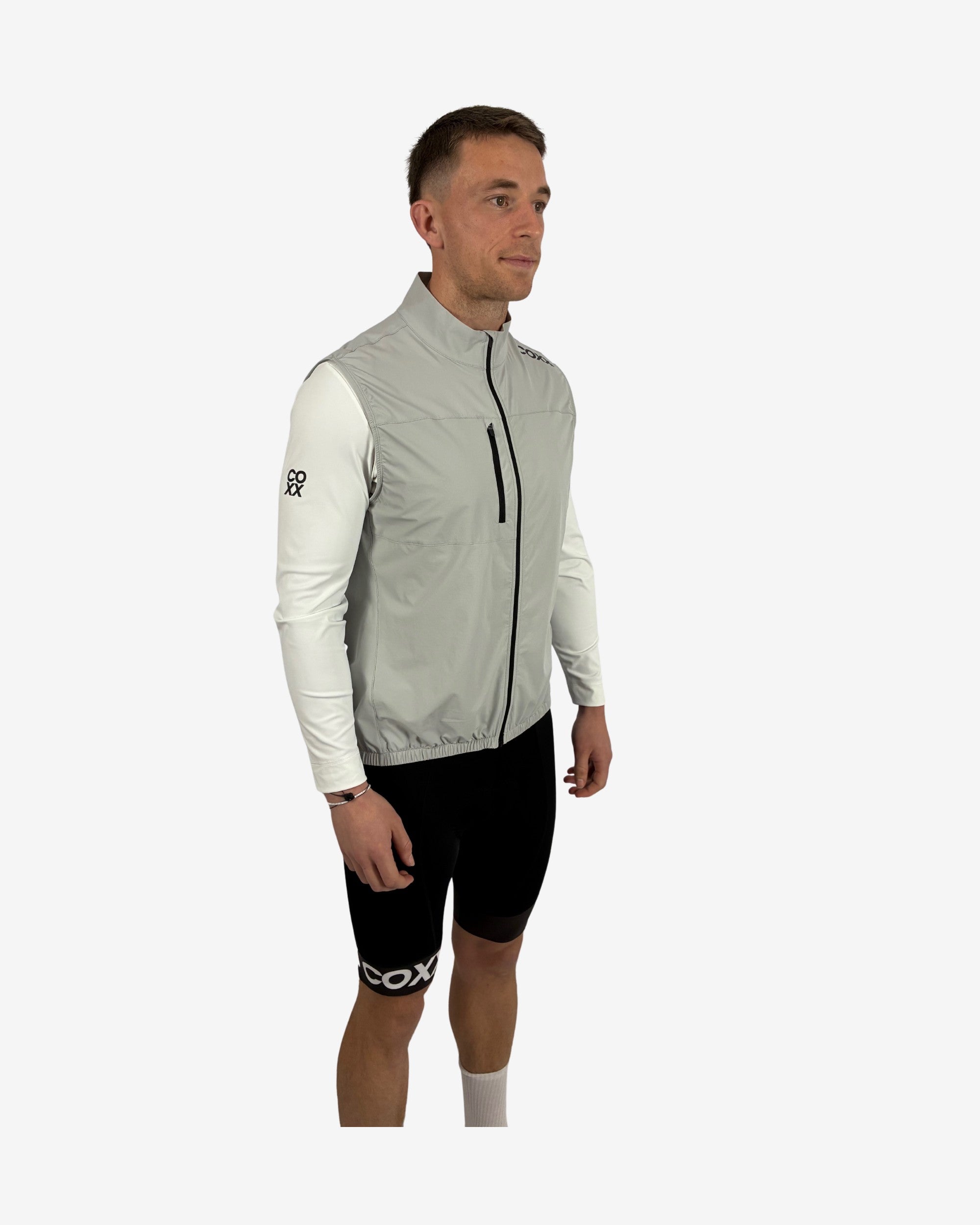 Windproof Gilet - Grey