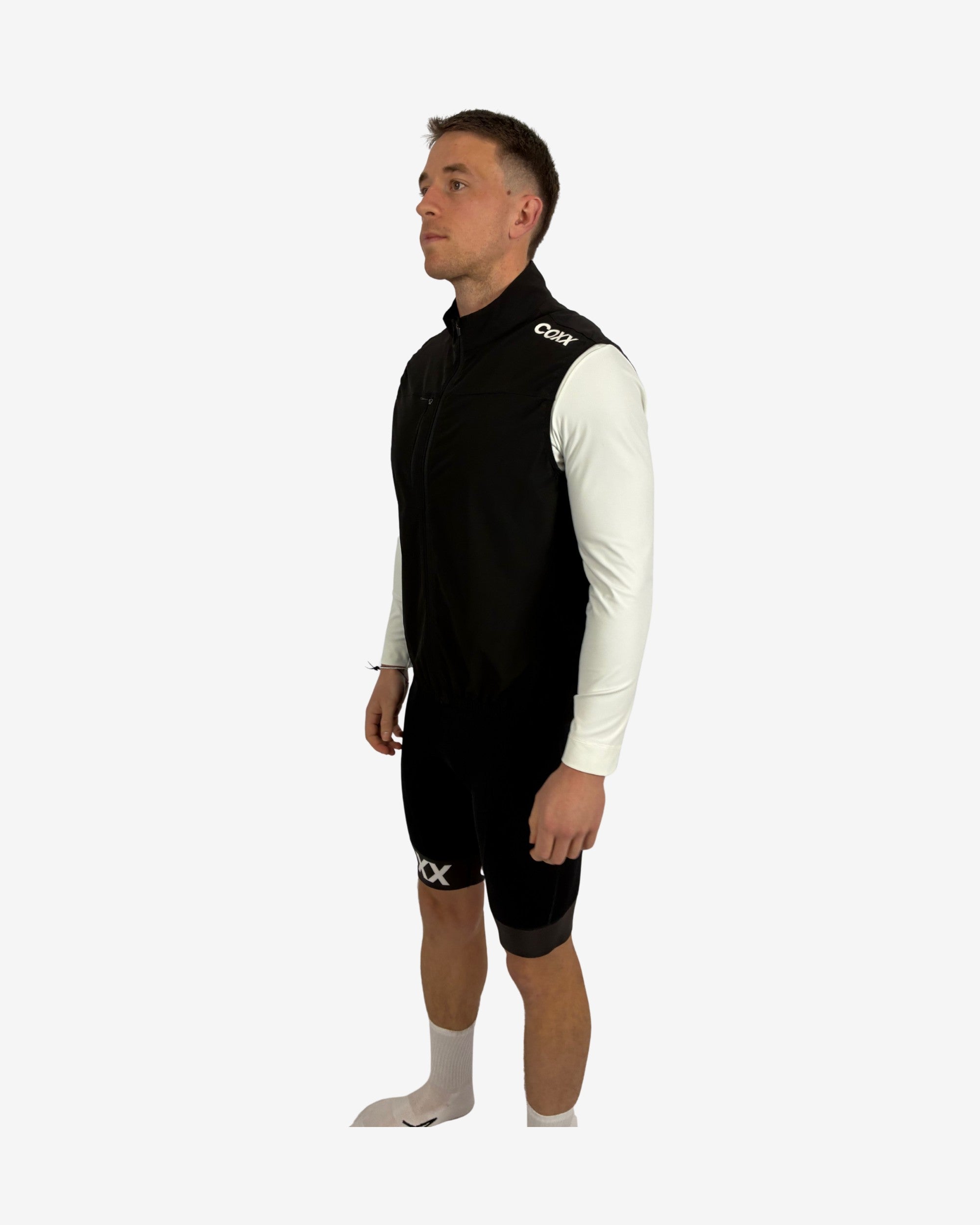 Windproof Gilet - Black